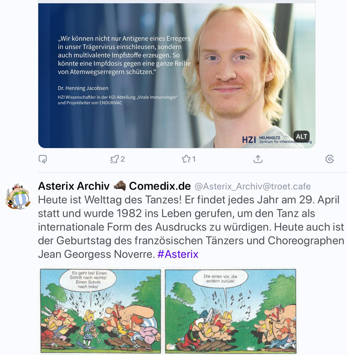 Posted media